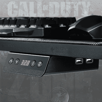 Call of Duty® Official Co-branded Gaming Desk with Accessories Set